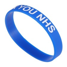  2 Pcs Wrist Bands Charity Soft Simple Bracelet Colorful Straps Decorative