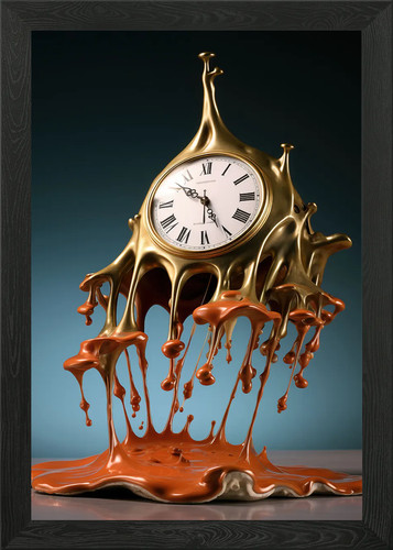The grand melting clock - the,