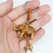 Lucky Elephant Carving Key