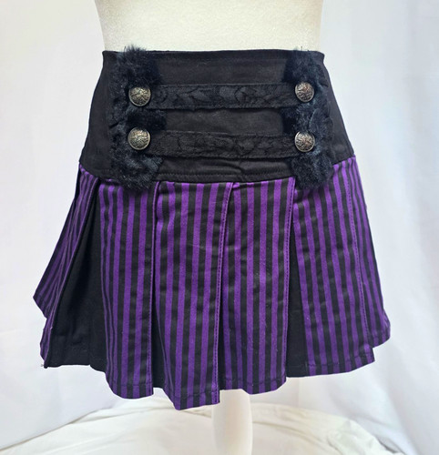 Tripp nyc purple black - black, striped