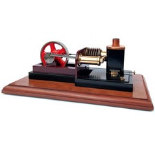 A FINE ANTIQUE LIVE STEAM STERLING HOT AIR ENGINE