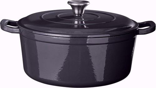 Cast iron casserole pan - cast,