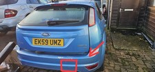 Ford Focus Mk2 08-11 Q8  Blue Rear Bumper Towing Eye Cover Genuine Ref 34