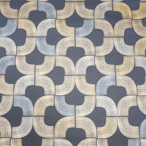 Navy metallic gold wallpaper - navy,