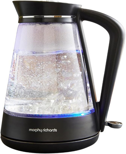Morphy richards glass kettle - glass,