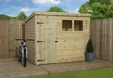 Empire 1500 Pent Garden Shed Wooden 8X8 8ft x 8ft SHIPLAP TONGUE & GROOVE WINDOW