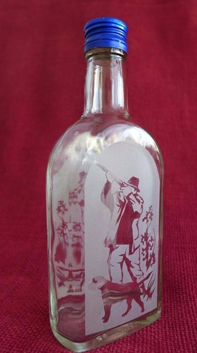 Glass bottle flask - bottle,