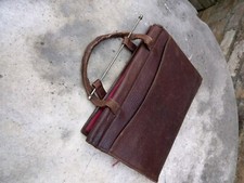 Vintage Leather Mid Century