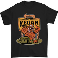 Heading to Vegan Town Funny
