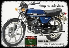 Yamaha rd 200 Blue VINTAGE