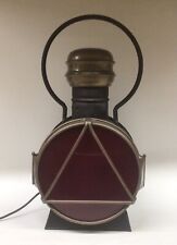 Vintage Railway Lamp, Old Railway Oil Lamp, French? Spanish? Man cave!