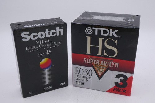 New vhs video - 4, vhs-c