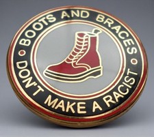 SKA REGGAE SKINHEAD BADGE -