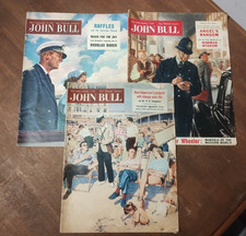 3 John Bull magazines from