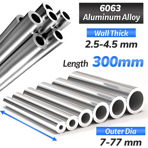 Aluminium round tube pipe - aluminium,