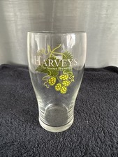 Rare Original Harvey’s Brewery Tulip Pint Glass. Single