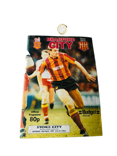 Football programme bradford - football,