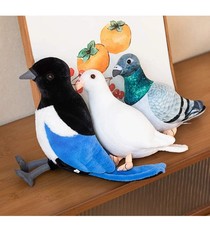 Lifelike 20cm Bird Plush –