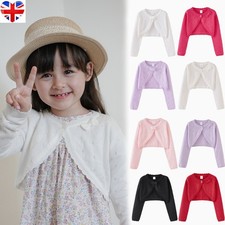 Girls Long Sleeve Knit Bolero