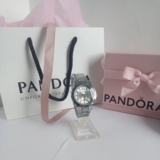 Silver Pandora Watch With Packaging 