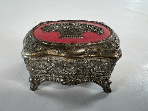 Japanese silver tone metal - silver,