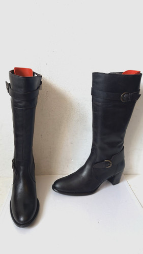 Alessia brown leather knee - alessia,