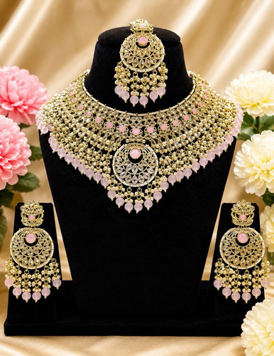 Gold tone pink - gold,