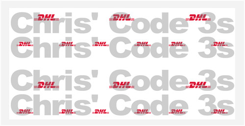 Code adhesive vinyl decal - 3,