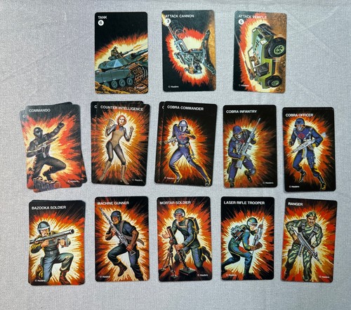 Joe card game vintage - g.i.,