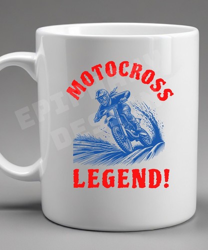 Motocross legend coffee tea - motocross,