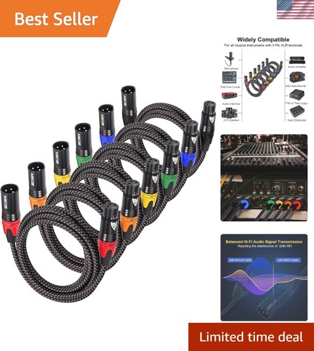 Xlr cables for microphone - microphone, 25ft