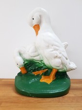Vintage Cast Iron Ducks Door