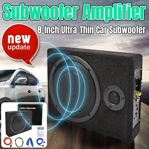 800w active underseat car - 8'',