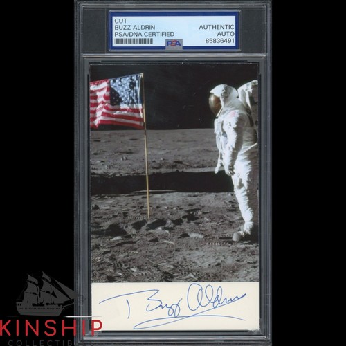 Buzz aldrin signed - buzz, cut