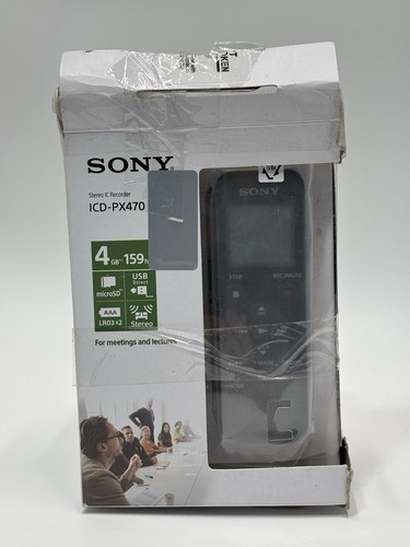 Sony icd px470 4gb digital - 4gb,