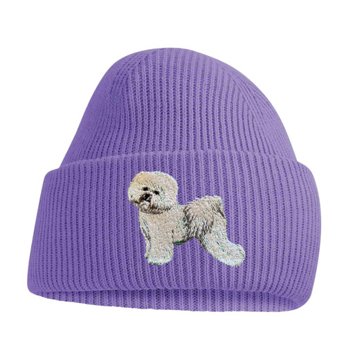 Bichon frise beanie hat - frise,