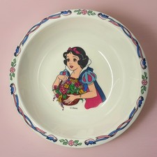 Vintage 80’s Disney Snow White Melamine 6.5" Bowl