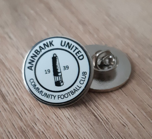 Annbank united cfc pin - annbank,