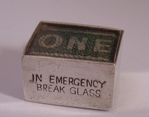 Vintage sterling silver pound