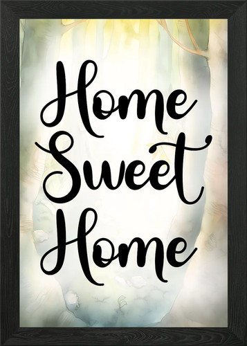 Home sweet framed wall - sweet,