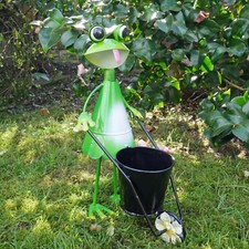 Wooden Metal Wall Planter