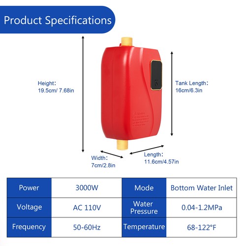 Mini 110v 3000w - , instant