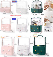 Desktop Storage Caddy Drawer Box Case with Handle Cosmetic Make-up Organizer