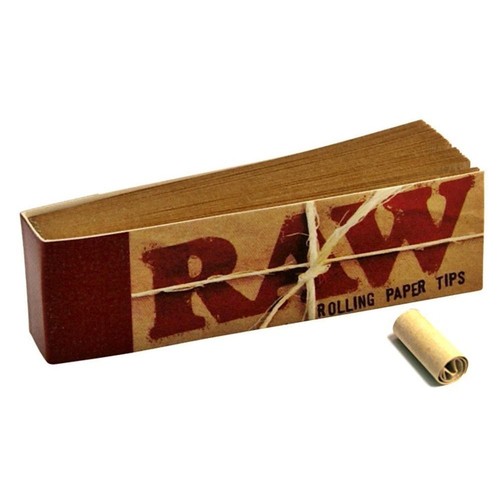 Raw rolling paper tips - tips,