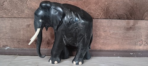 Hand carved antique - hand, ebony