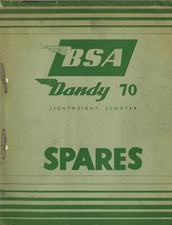 Bsa motorcycle dandy - bsa, 70