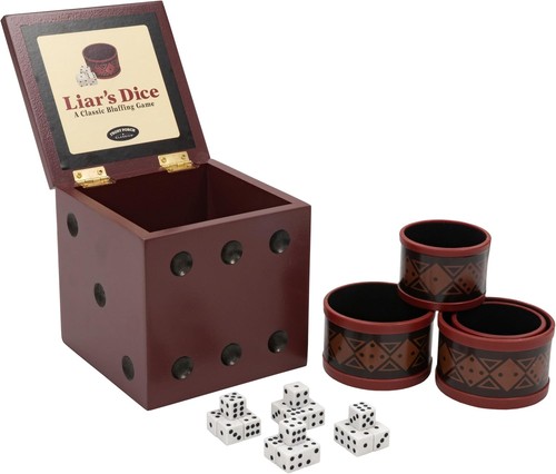 Liars dice game - dice,