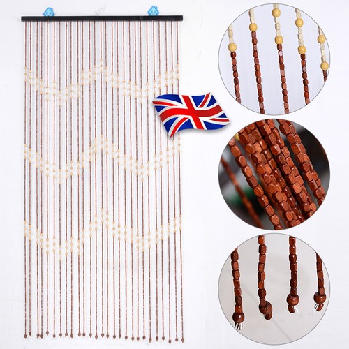 175 90cm wooden beaded - x,