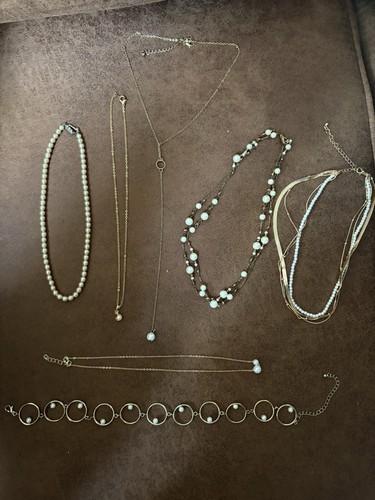 Bundle pearl and - and, gold