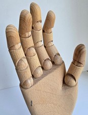 Wooden Articulated Right Hand